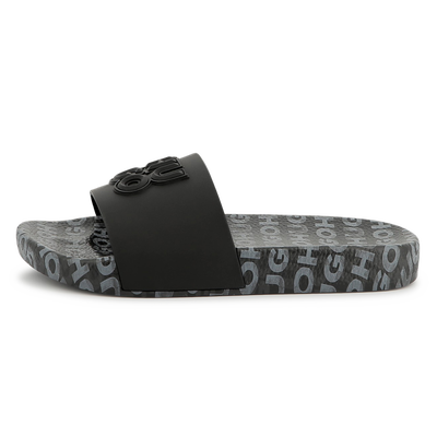 Claquettes badg&eacute;es Hugo GARCON