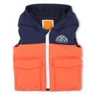 Doudoune &agrave; capuche sans manches TIMBERLAND 
                    GARCON