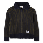 Cardigan zipp&eacute; en tricot TIMBERLAND 
                    GARCON