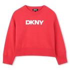 Pull tricot, ROSE ECARLATE, hi-res
