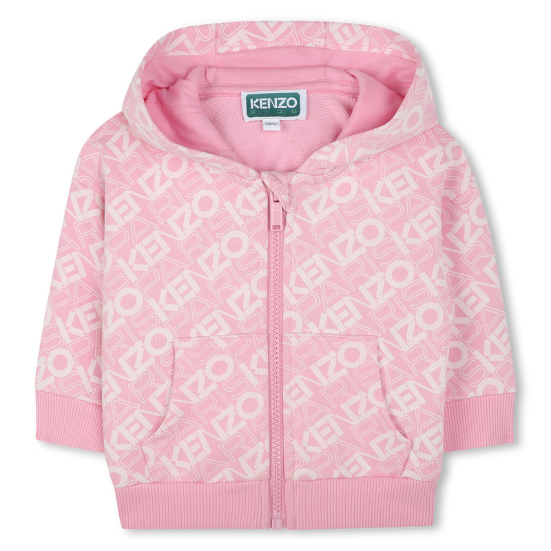 Cardigan et pantalon molleton KENZO KIDS 
                        FILLE