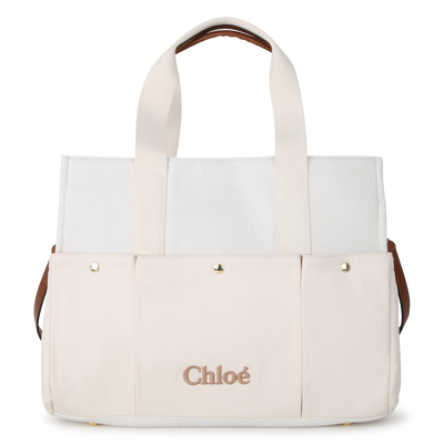 Sac à langer bi-matière CHLOE FILLE