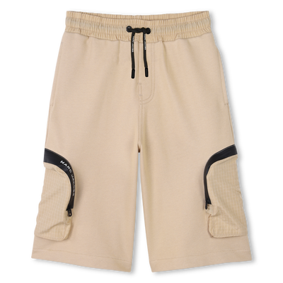 Bermuda long coton molletonn&eacute; MARC JACOBS GARCON