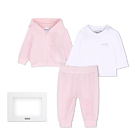 Ensemble pantalon, cardigan et tee-shirt BOSS 
                    FILLE