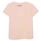 Tee-shirt manches courtes KARL LAGERFELD KIDS 
                    FILLE