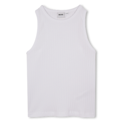 D&Eacute;BARDEUR AVEC PLAQUE M&Eacute;TAL BOSS FILLE