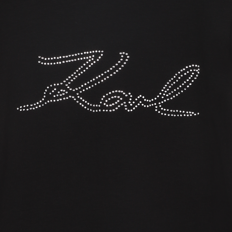 T-shirt &agrave; manches courtes KARL LAGERFELD KIDS 
                        FILLE