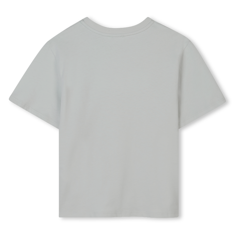 T-shirt avec logo brodé CHLOE 
                    FILLE