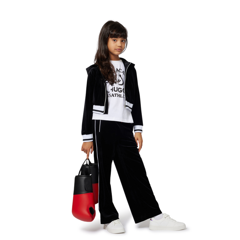 Baskets en simili Hugo 
                    FILLE