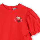 Robe manches ballon KENZO KIDS 
                    FILLE