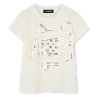 T-shirt &agrave; manches courtes, CHALK, hi-res