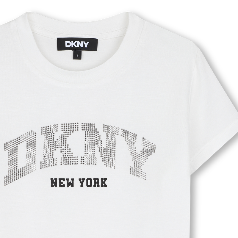 Tee-shirt manches courtes DKNY 
                        FILLE
