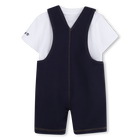 Ensemble salopette et tee-shirt TIMBERLAND 
                    GARCON