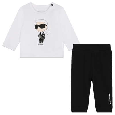 Ensemble T-shirt et caleçon KARL LAGERFELD KIDS GARCON