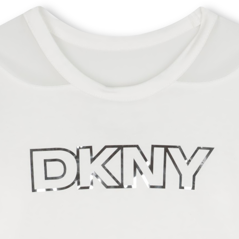 T-shirt &agrave; manches longues DKNY 
                        FILLE