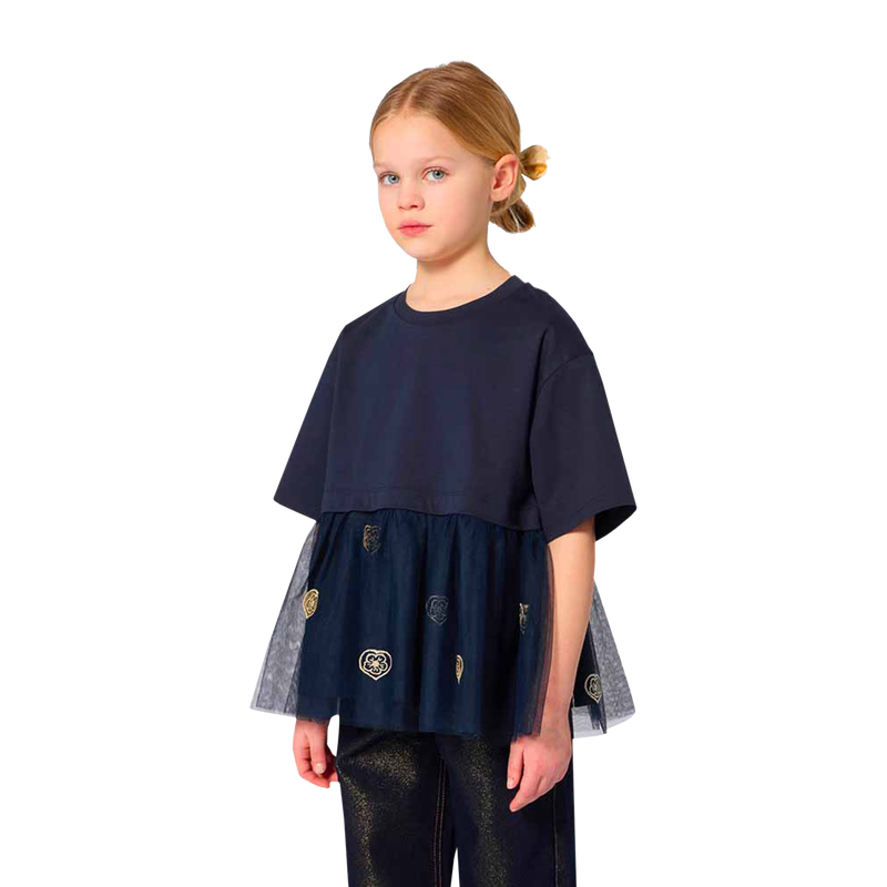 Tee-shirt fantaisie KENZO KIDS 
                        FILLE