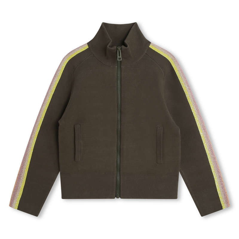 Cardigan en tricot avec bandes ZADIG & VOLTAIRE 
                    FILLE