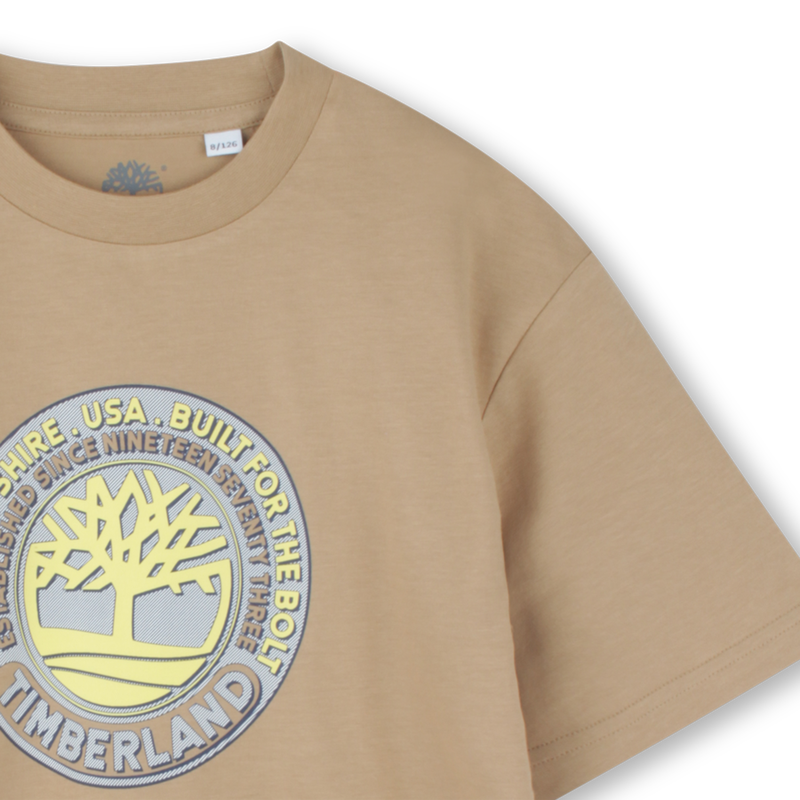T-shirt ample imprim&eacute; logo TIMBERLAND 
                        GARCON