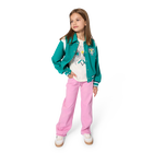 Tee-shirt manches courtes KIDS AROUND 
                    FILLE