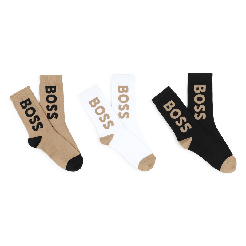 Lot de 3 paires de chaussettes BOSS 
                    GARCON