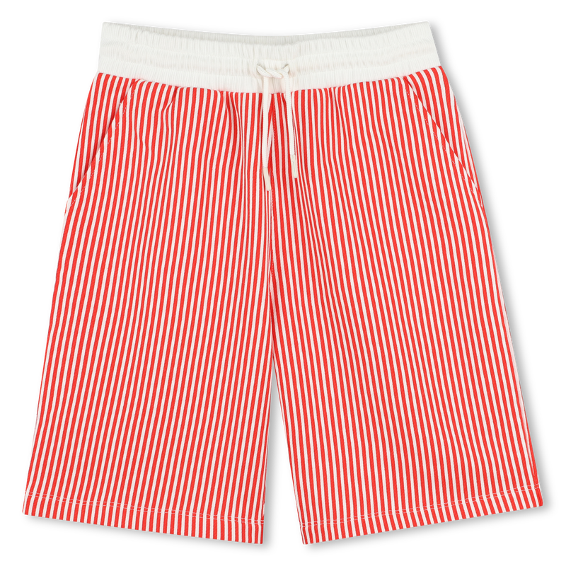 Bermuda en coton rayé KENZO KIDS 
                    GARCON