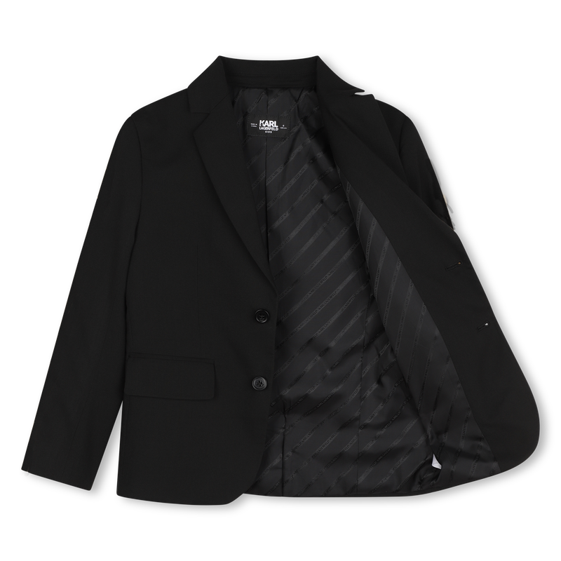 Veste de c&eacute;r&eacute;monie KARL LAGERFELD KIDS 
                        GARCON