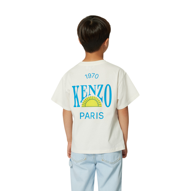 T-shirt manches courtes coton KENZO KIDS 
                        GARCON