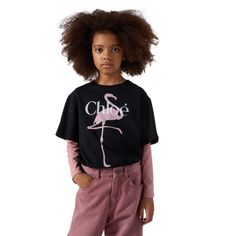 Tee-shirt manches courtes CHLOE 
                        FILLE