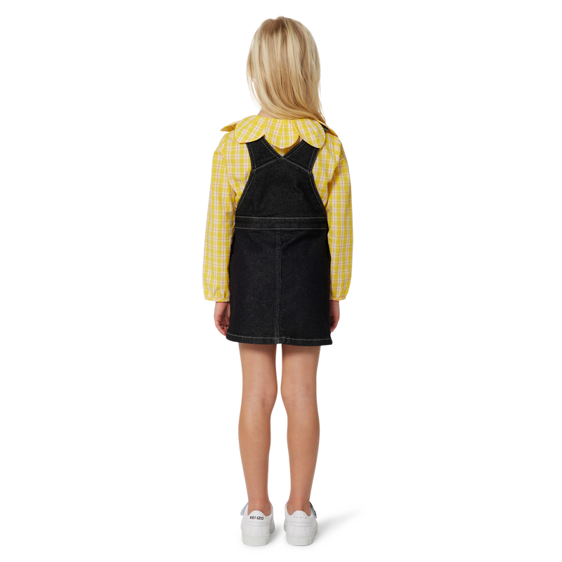 Chemisier col fantaisie coton KENZO KIDS 
                    FILLE