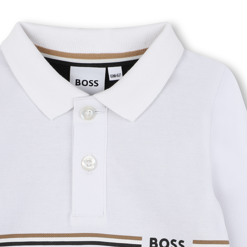 Polo à manches longues BOSS 
                    GARCON