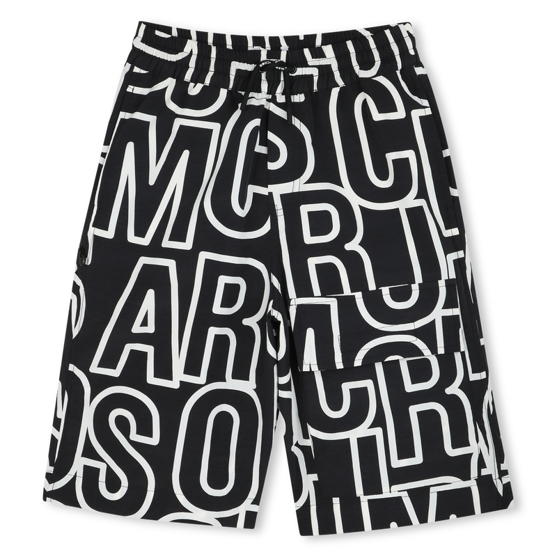 Bermuda long imprim&eacute; &agrave; poches MARC JACOBS 
                        GARCON