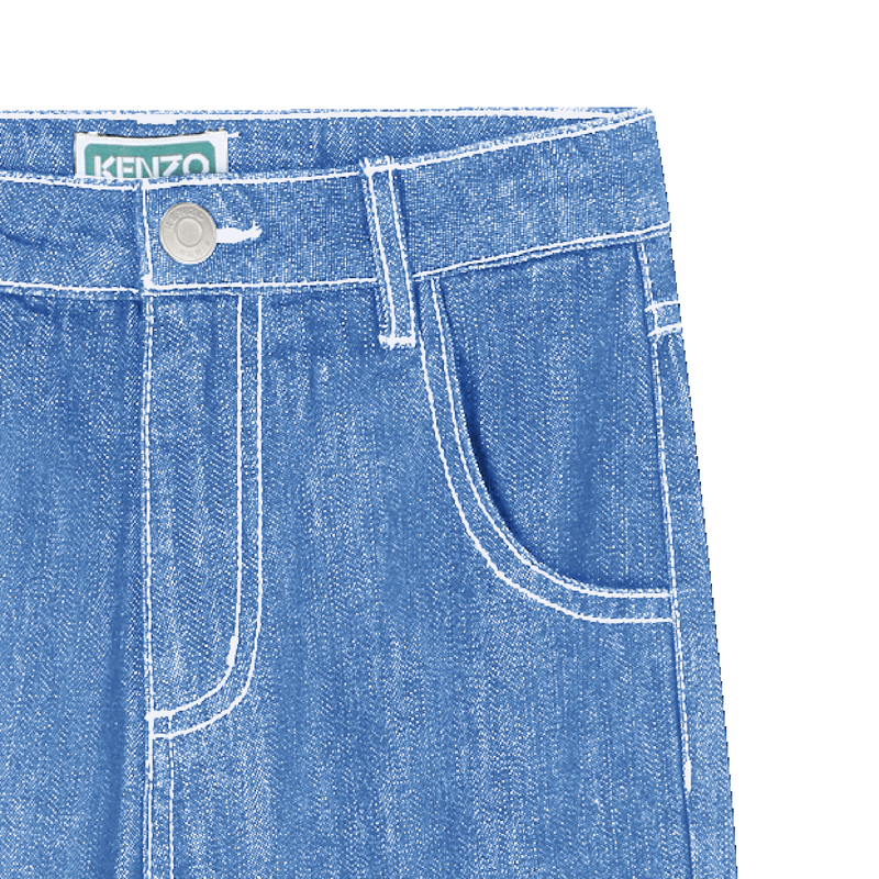 Pantalon en denim KENZO KIDS 
                    GARCON