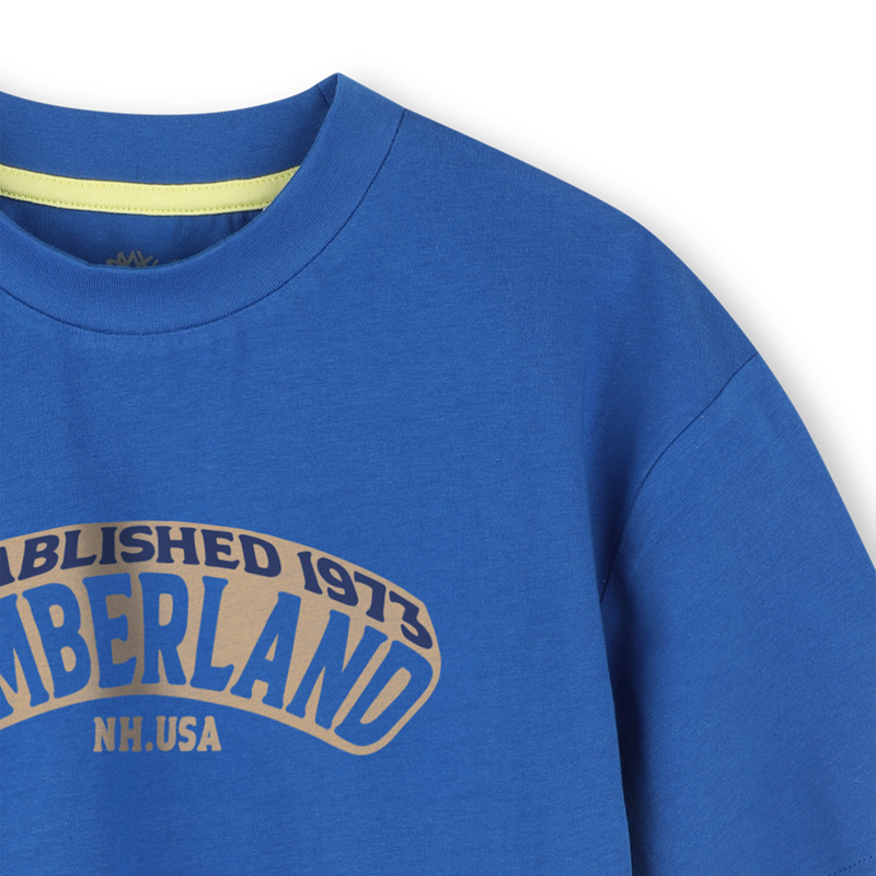 T-shirt avec imprim&eacute; 3D TIMBERLAND 
                        GARCON