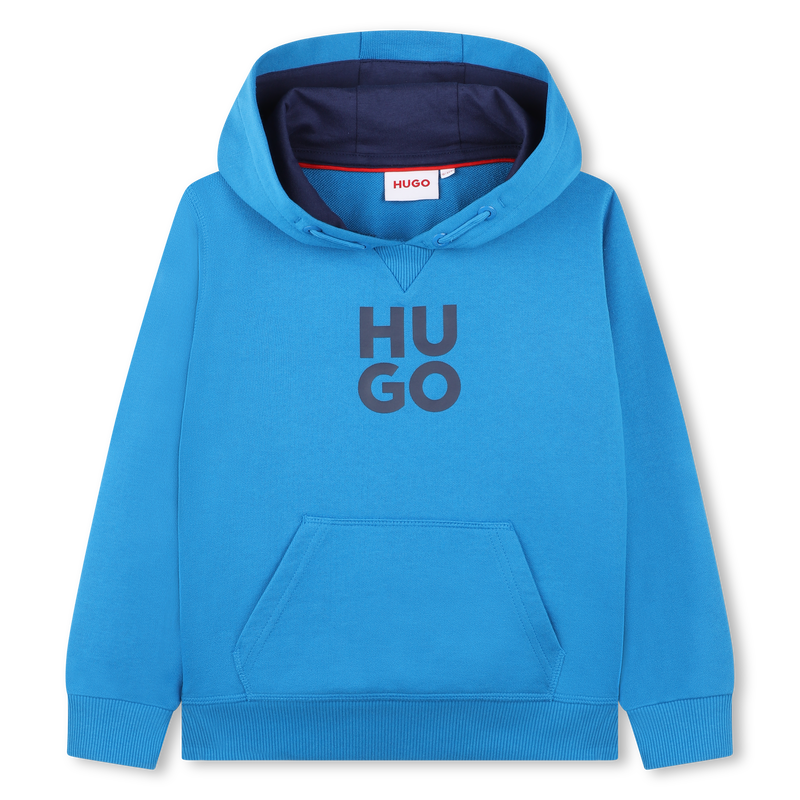 Sweat-shirt à capuche et poche Hugo 
                    GARCON