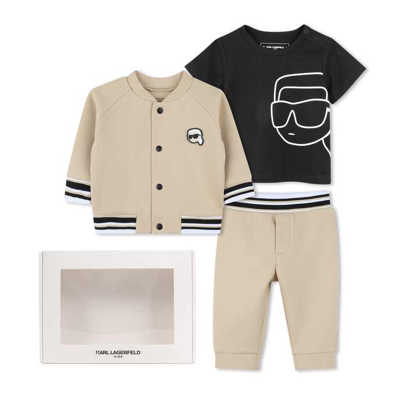 Ensemble jogging 3 pièces KARL LAGERFELD KIDS 
                    GARCON