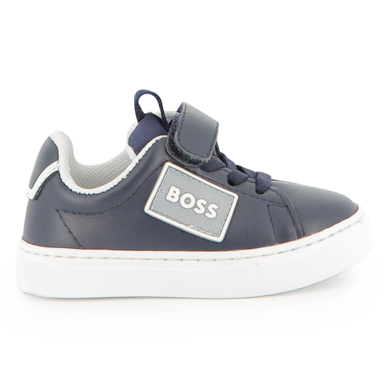 Baskets en cuir de vachette BOSS 
                        GARCON
