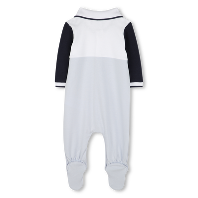 Pyjama tricolore &agrave; col polo BOSS GARCON