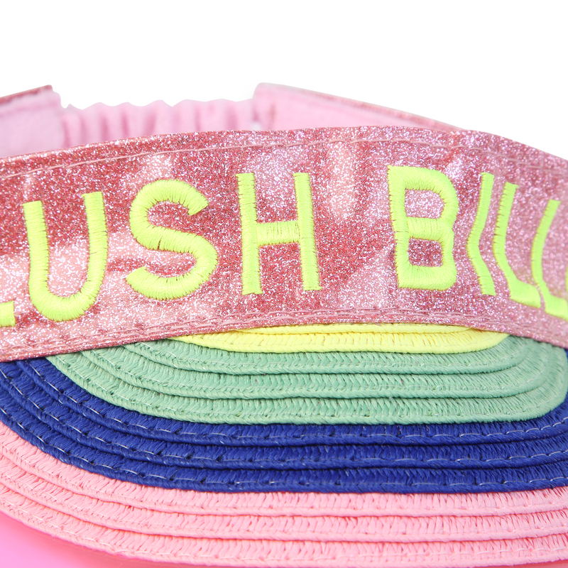 Visière multicolore pailletée BILLIEBLUSH 
                    FILLE