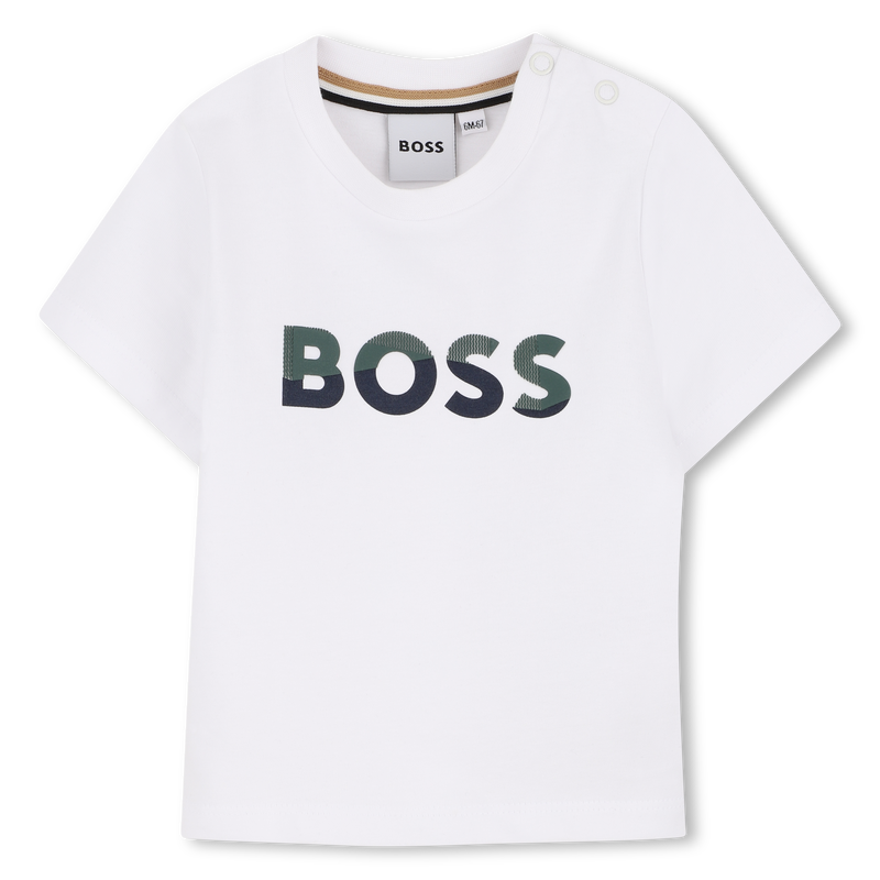 ENSEMBLE T-SHIRT ET BERMUDA BOSS 
                        GARCON