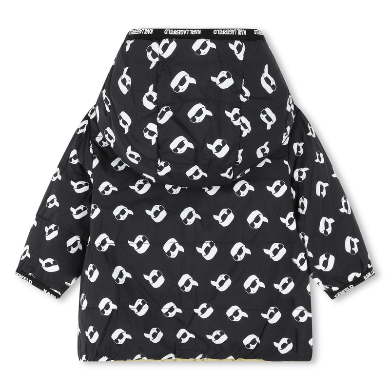 Doudoune réversible à capuche KARL LAGERFELD KIDS 
                    GARCON