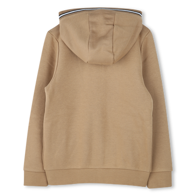 Cardigan zippé à capuche BOSS GARCON