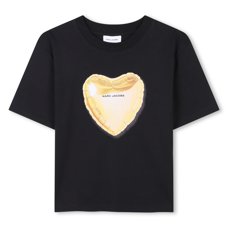 T-shirt de cérémonie en coton THE MARC JACOBS 
                    FILLE
