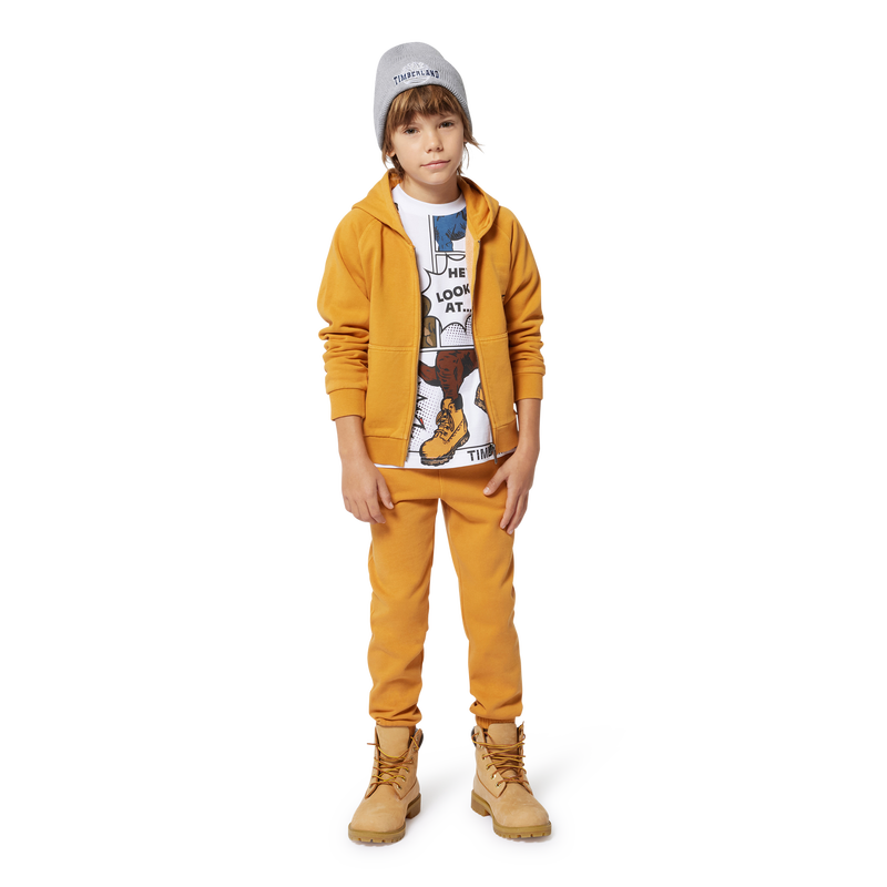T-shirt imprimé esprit BD TIMBERLAND 
                    GARCON
