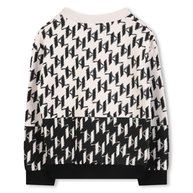 Sweat-shirt en molleton KARL LAGERFELD KIDS 
                    GARCON