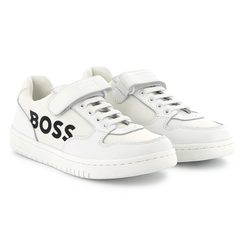 Baskets à lacets et fermeture par bandes auto aggr BOSS 
                    GARCON