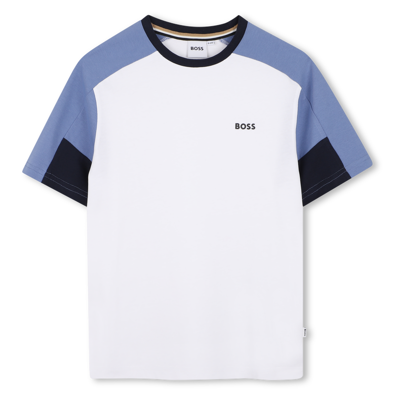 ENSEMBLE T-SHIRT + BERMUDA BOSS 
                        GARCON