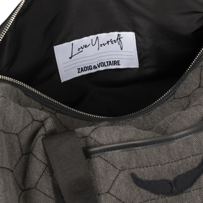 Sac de voyage en jean ZADIG & VOLTAIRE 
                        FILLE