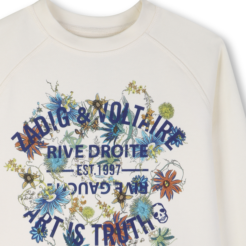 SWEAT COL ROND ZADIG & VOLTAIRE 
                        FILLE