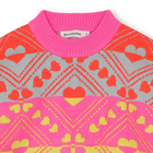 Pull tricot motifs coeurs BILLIEBLUSH 
                    FILLE