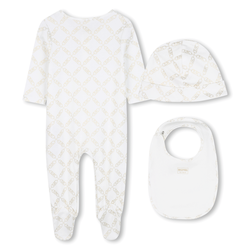 Ensemble pyjama bavoir et bonnet MICHAEL KORS 
                        FILLE